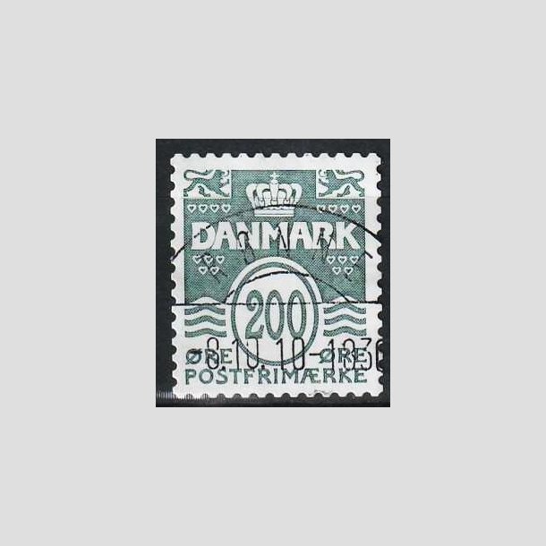 FRIMRKER DANMARK | 2005 - AFA 1447 - Blgelinie - 200 re olivengrn - Pragt Stemplet Rnne
