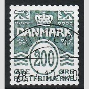 FRIM�RKER DANMARK | 2005 - AFA 1447 - B�lgelinie - 200 �re olivengr�n - Pragt Stemplet Odder