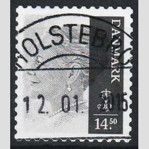 FRIMRKER DANMARK | 2013 - AFA 1725 - Dronning Margrethe - 14,50 Kr. gr - Pragt Stemplet 