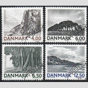 FRIMRKER DANMARK | 2002 - AFA 1315-18 - Landskabsbilleder - St - Hjrne stemplet