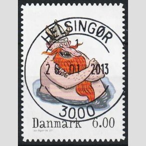 FRIM�RKER DANMARK | 2011 - AFA 1682a - Vintereventyr - 6,00 Kr. - Pragt Stemplet Helsing�r