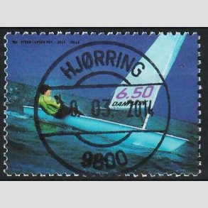 FRIM�RKER DANMARK | 2014 - AFA 1778 - Norden ved havet III - 6,50 Kr. flerfarvet - Pragt Stemplet