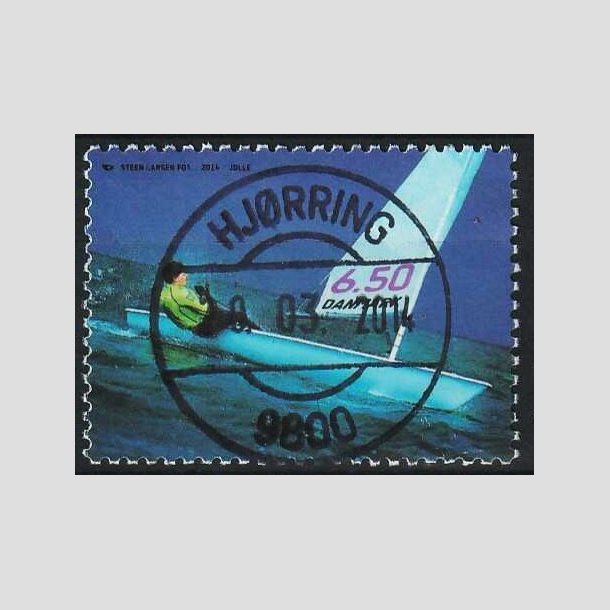 FRIMRKER DANMARK | 2014 - AFA 1778 - Norden ved havet III - 6,50 Kr. flerfarvet - Pragt Stemplet