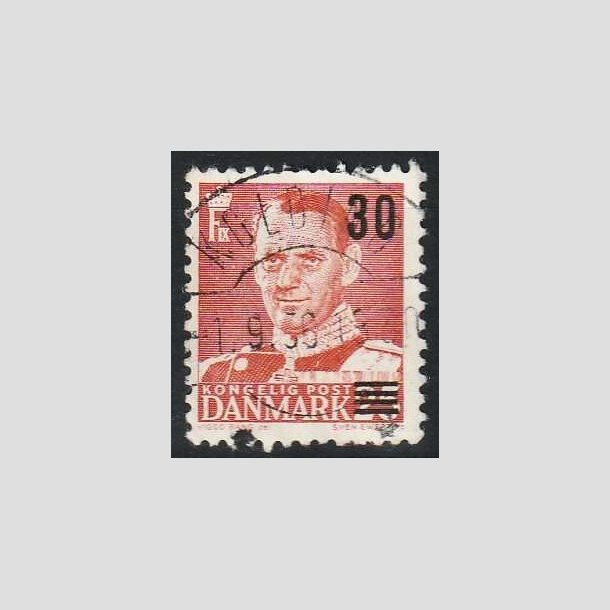 FRIMRKER DANMARK | 1955 - AFA 364 - Provisorier - 30/25 re rd - Pragt Stemplet Kolding