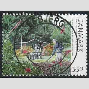 FRIM�RKER DANMARK | 2008 - AFA 1548 - Kolonihaver - 5,50 Kr. flerfarvet - Pragt Stemplet Esbjerg