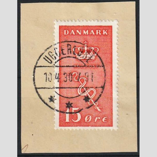 FRIMRKER DANMARK | 1929 - AFA 179 - 15+5 re rd Krftfrimrke - Lux Stemplet 