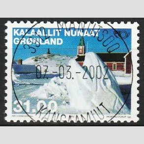 FRIM�RKER GR�NLAND | 2002 - AFA 386 - Nordenfrim�rker - 31,00 kr. flerfarvet - Lux stemplet