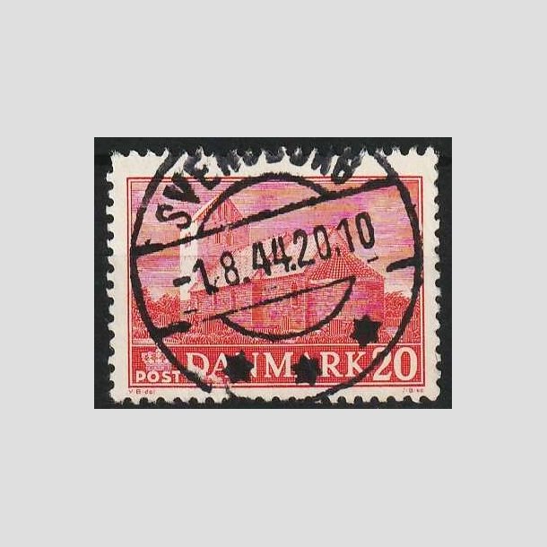 FRIMRKER DANMARK | 1944 - AFA 287 - Landsbykirker - 20 re rd - Pragt Stemplet Svendborg