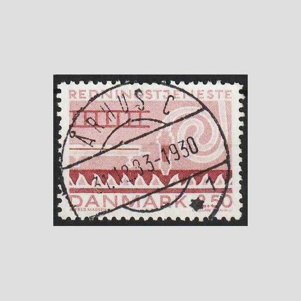 FRIMRKER DANMARK | 1983 - AFA 783 - Redningstjenester - 2,50 Kr. rd - Pragt Stemplet 