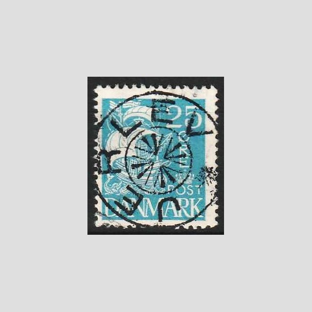 FRIMRKER DANMARK | 1927 - AFA 171 - Karavel 25 re bl - Lux Stemplet Jerlev