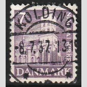 FRIMRKER DANMARK | 1936 - AFA 230 - Reformationen 7 re violet - Lux Stemplet Kolding (sjlden)