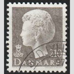 FRIMRKER DANMARK | 1980 - AFA 706 - Dronning Margrethe - 210 re gr - Pnt Stemplet
