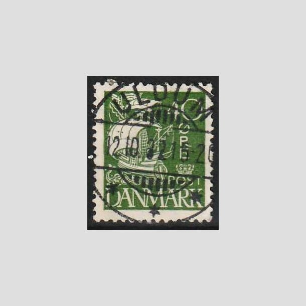 FRIMRKER DANMARK | 1927 - AFA 174 - Karavel 40 re grn - Lux Stemplet Uldum