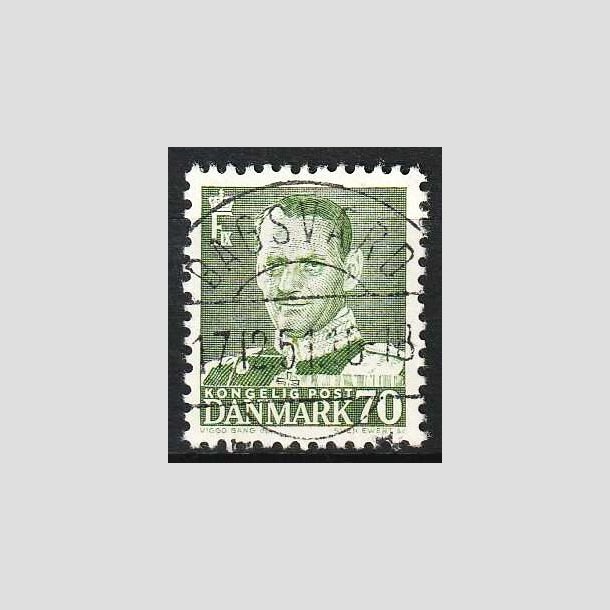 FRIMRKER DANMARK | 1950 - AFA 324 - Fr. IX 70 re mrkgrn - Lux Stemplet Bagsvrd