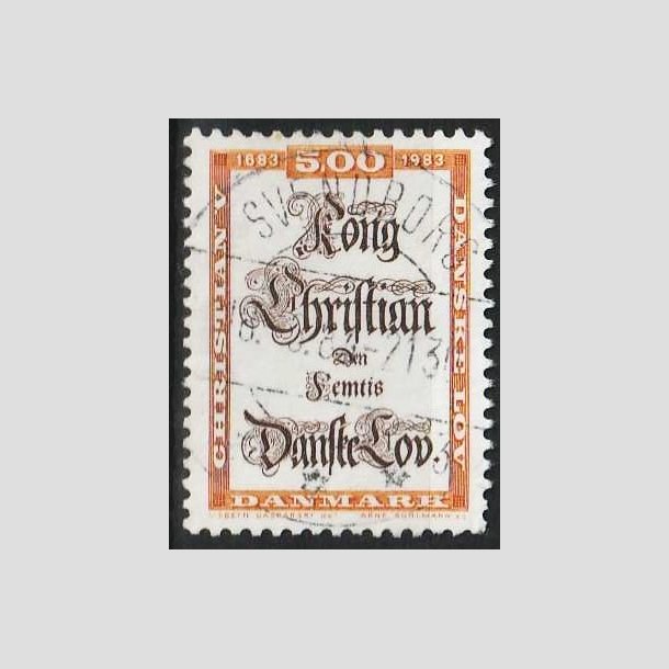 FRIMRKER DANMARK | 1983 - AFA 781 - Danske Lov 300 r. - 5,00 Kr. - Pragt Stemplet Svendborg