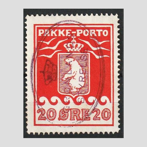 FRIMRKER GRNLAND | 1915 - AFA 9 - PAKKE-PORTO 20 re rd - Lux Stemplet