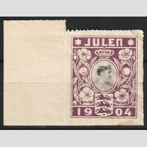 JULEMRKER DANMARK | 1904 - Dronning Louise - Ubrugt