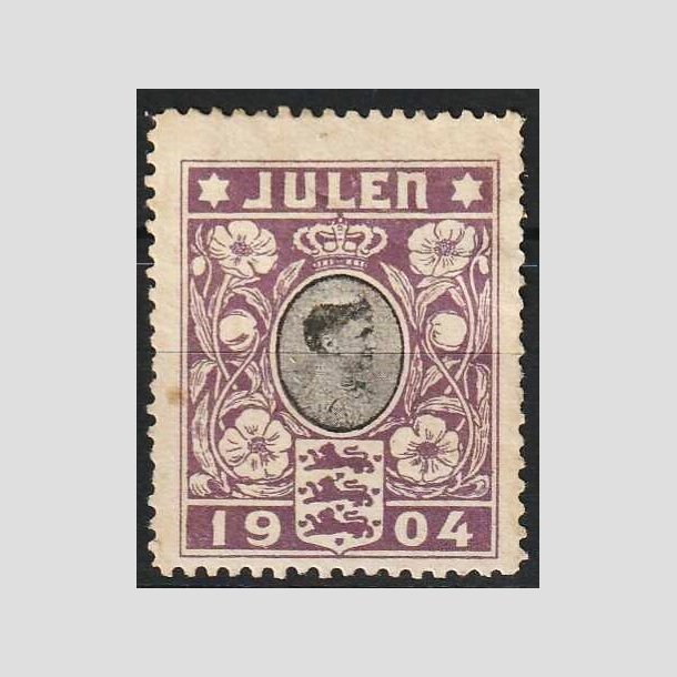 JULEMRKER DANMARK | 1904 - Dronning Louise - Ubrugt