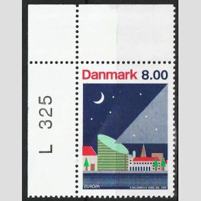 FRIMRKER DANMARK | 2009 - AFA 1577 - Astronomi - 8,00 Kr. flerfarvet marginal - Postfrisk