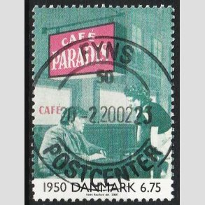 FRIMRKER DANMARK | 2000 - AFA 1259 - 1900 tallet serie 3 - 6,75 Kr. flerfarvet - Pragt Stemplet