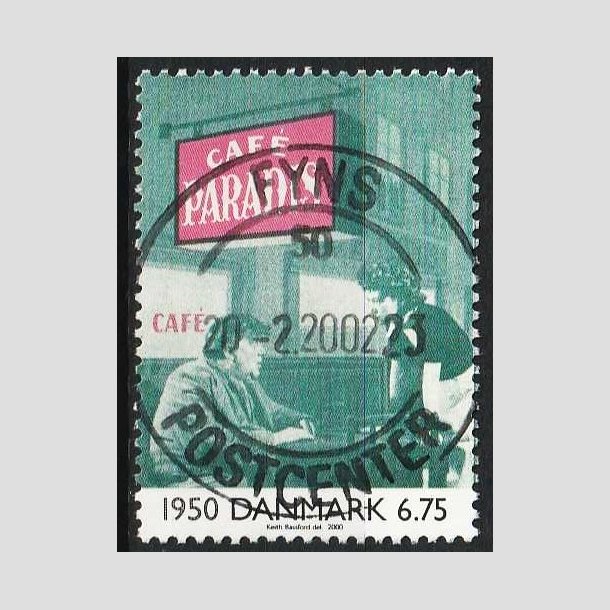 FRIMRKER DANMARK | 2000 - AFA 1259 - 1900 tallet serie 3 - 6,75 Kr. flerfarvet - Pragt Stemplet
