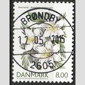 FRIM�RKER DANMARK | 2006 - AFA 1458 - For�rsblomster - 8,00 Kr. Anemone - Pragt Stemplet