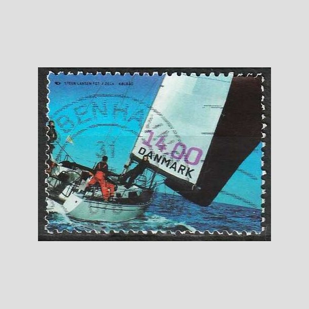 FRIMRKER DANMARK | 2014 - AFA 1779 - Norden ved havet III - 14,00 Kr. flerfarvet - Stemplet