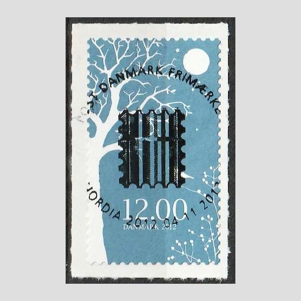 FRIMRKER DANMARK | 2012 - AFA 1723 - Vinter - 12,00 Kr. flerfarvet - Stemplet