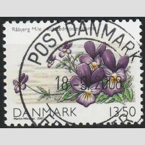 FRIM�RKER DANMARK | 2007 - AFA 1515 - Danmarks natur I - 13,50 Kr. - Pragt Stemplet