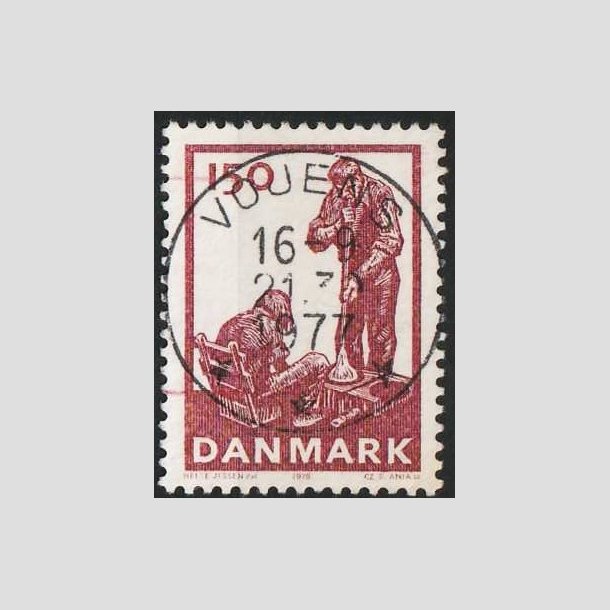 FRIMRKER DANMARK | 1976 - AFA 630 - Dansk glasproduktion - 150 re - Pragt Stemplet Vojens