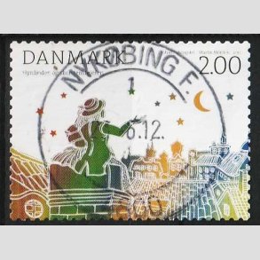 FRIM�RKER DANMARK | 2012 - AFA 1710 - H.C. Andersens eventyr - 2,00 Kr. - Pragt Stemplet Nyk�bing F