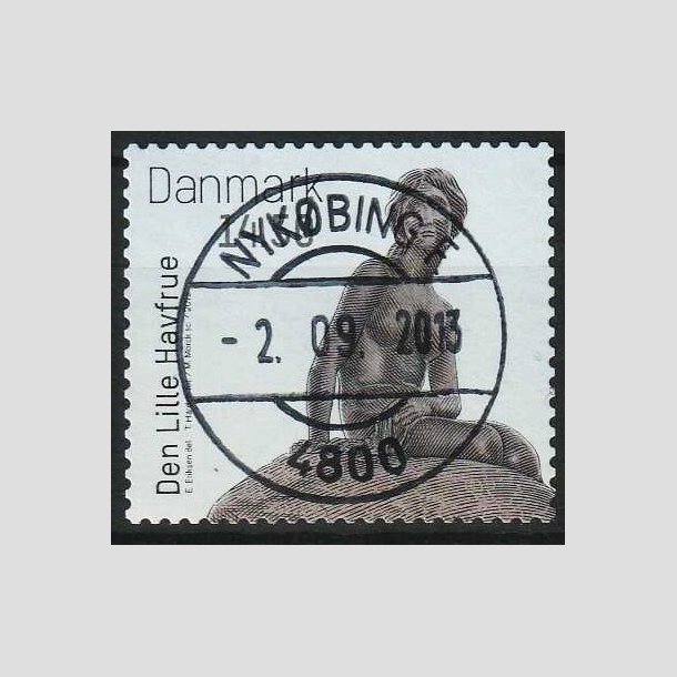 FRIMRKER DANMARK | 2013 - AFA 1743 - Den lille Havfrue 100 r. - 14,50 Kr. - Lux Stemplet Nykbing 