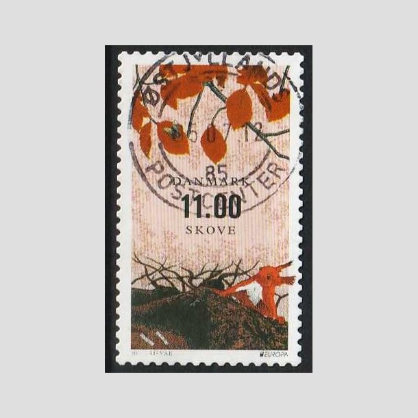 FRIMRKER DANMARK | 2011 - AFA 1659 - Europamrker, skove - 11,00 Kr. flerfarvet - Pnt Stemplet