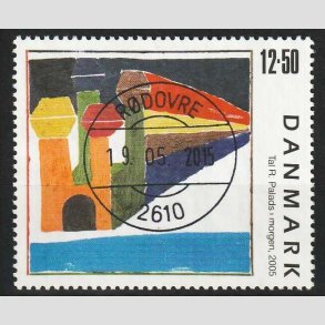 FRIMRKER DANMARK | 2005 - AFA 1442 - Frimrkekunst 8. - 12,50 Kr. Tal R. - Pragt Stemplet