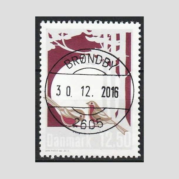 FRIMRKER DANMARK | 2013 - AFA 1758A - Vinterstemning - 12,50 Kr. fra miniark - Pragt Stemplet
