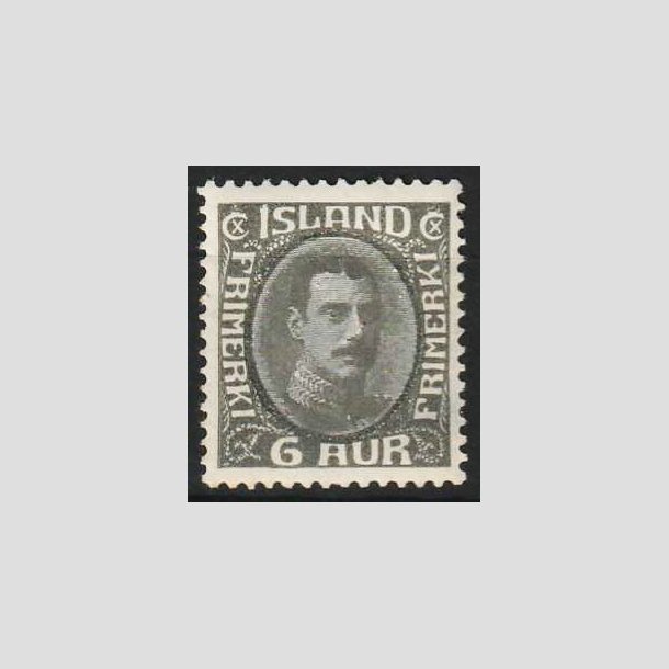 FRIMRKER ISLAND | 1931-33 - AFA 159 - Kong Christian X - 6 aur gr - Ubrugt