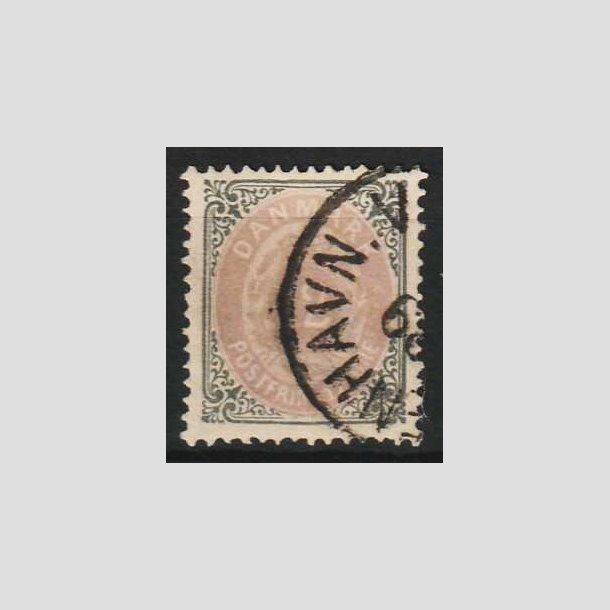 FRIMRKER DANMARK | 1875 - AFA 26 - 12 re gr/violet - Stemplet
