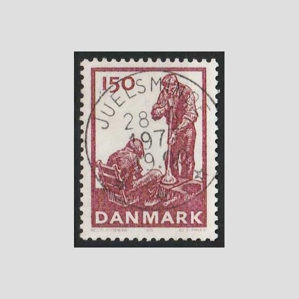 FRIMRKER DANMARK | 1976 - AFA 630 - Dansk glasproduktion - 150 re - Pragt Stemplet Juelsminde