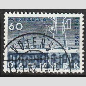FRIM�RKER DANMARK | 1962 - AFA 409 - Selandia - 60 �re bl� - Pragt Stemplet 
