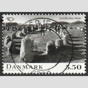FRIM�RKER DANMARK | 2008 - AFA 1536 - Nordisk mytologi 3. - 5,50 Kr. flerfarvet - Pragt Stemplet 