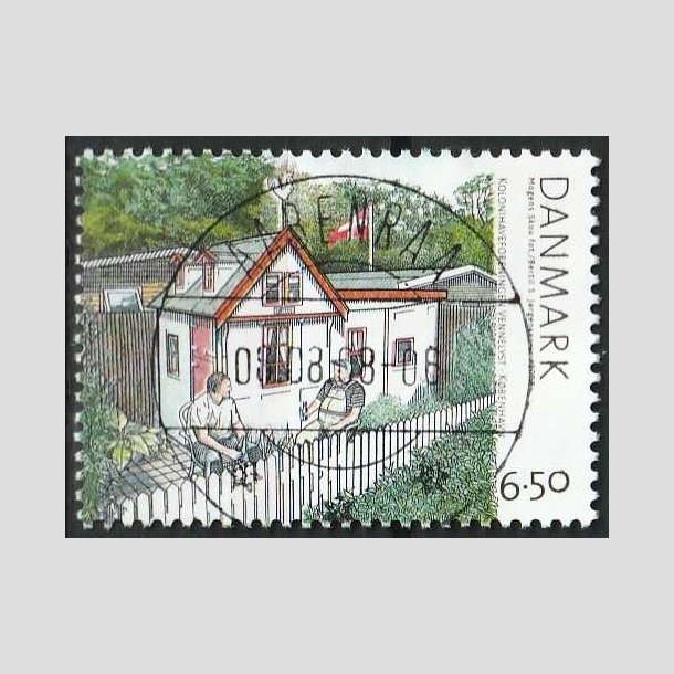 FRIMRKER DANMARK | 2008 - AFA 1549 - Kolonihaver - 6,50 Kr. flerfarvet - Lux Stemplet