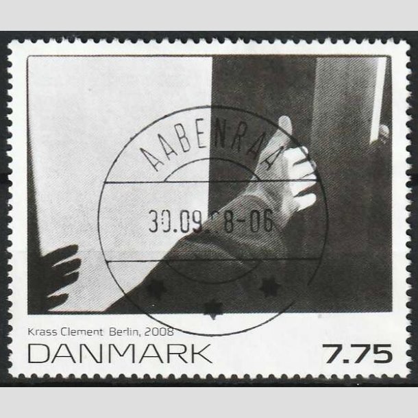 FRIMRKER DANMARK | 2008 - AFA 1555 - Frimrkekunst 11. - 7,75 Kr. flerfarvet - Lux Stemplet 