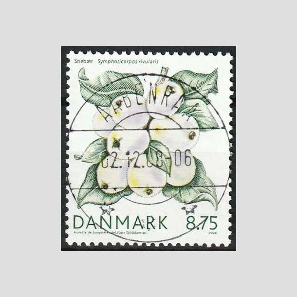 FRIMRKER DANMARK | 2008 - AFA 1559 - Vinterbr - 8,75 Kr. snebr - Lux Stemplet (Udsgt kvalitet)