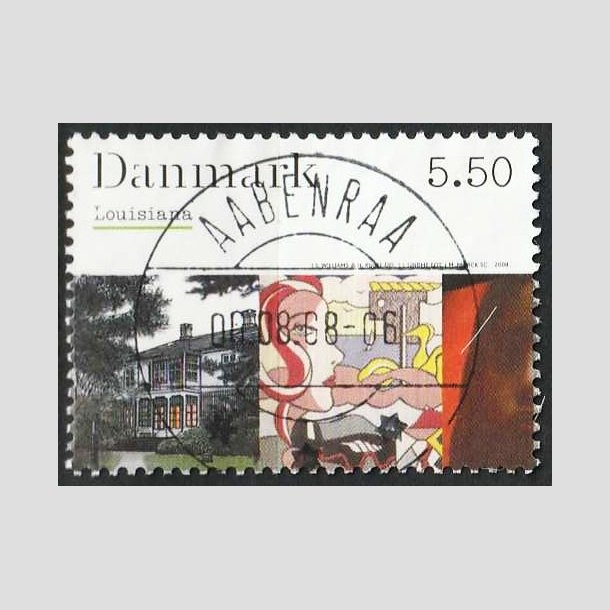 FRIMRKER DANMARK | 2008 - AFA 1539 - Kunstmuseet Louisiana - 5,50 Kr. - Pragtmrke