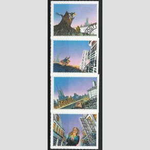 FRIM�RKER DANMARK | 2013 - AFA 1751-54 - H.C. Andersen - 6 kr. - 14,50 kr. i s�t - Flot stemplet