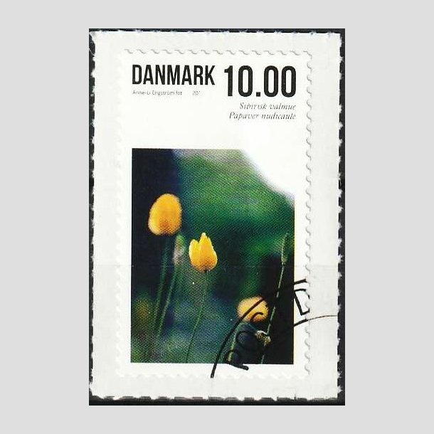 FRIMRKER DANMARK | 2011 - AFA 1666 - Sommerens blomster - 10,00 Kr. flerfarvet - Flot Stemplet
