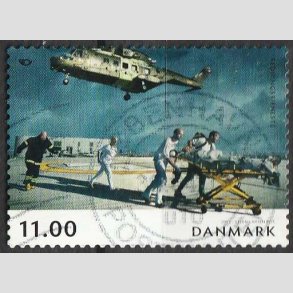 FRIM�RKER DANMARK | 2012 - AFA 1699 - Norden ved havet - 11,00 Kr. - P�nt Stemplet