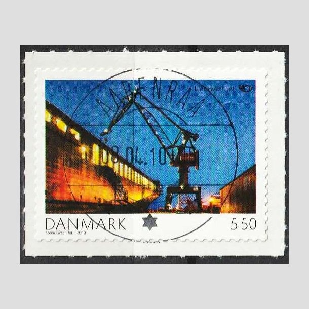 FRIMRKER DANMARK | 2010 - AFA 1616E - Norden ved havet I. - 5,50 Kr. flerfarvet - Lux Stemplet 