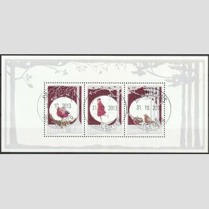 FRIM�RKER DANMARK | 2013 - AFA 1759A - Vinterstemning - Miniark 26,50 Kr. flerfarvet - Lux Stemplet