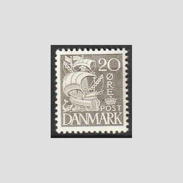 FRIMRKER DANMARK | 1933 - AFA 204 - Karavel 20 re gr Type I - Postfrisk